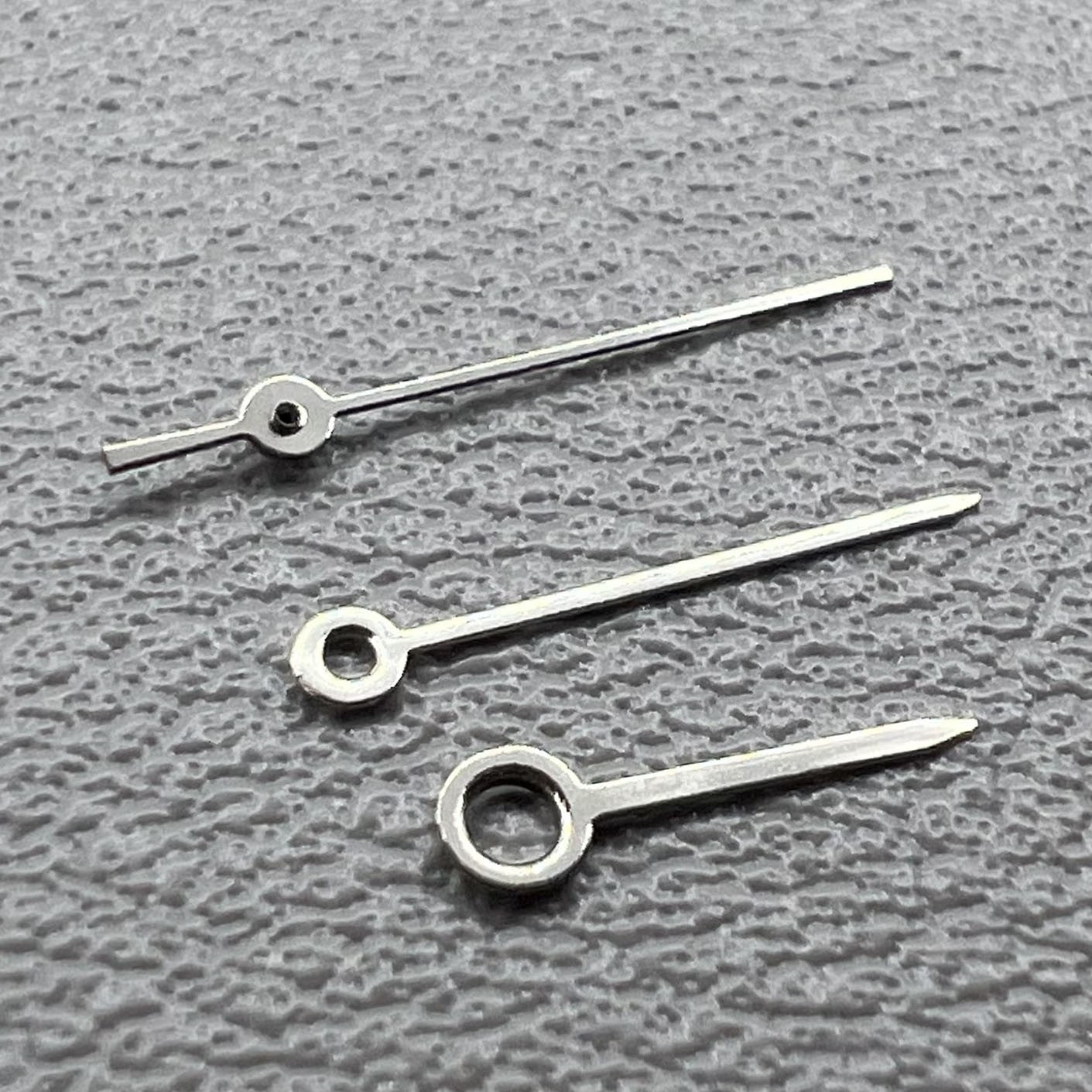 2 Sets/Pack Silver Trim Watch Hands Set for Miyota 2035 Movement #1525