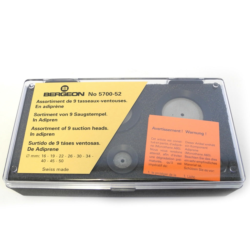 Swiss Bergeon 5700-52 Die 9 Suction Soft Upper Dies Round Heads In Adiprene