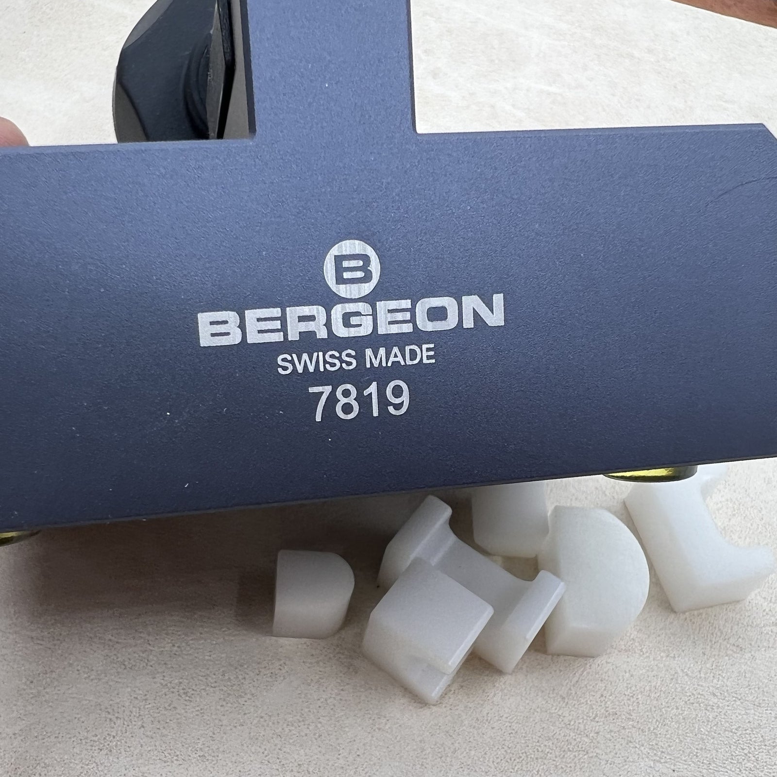 Swiss Bergeon 7819 bending Device for Folding Bracelet Clasps Fix Repair