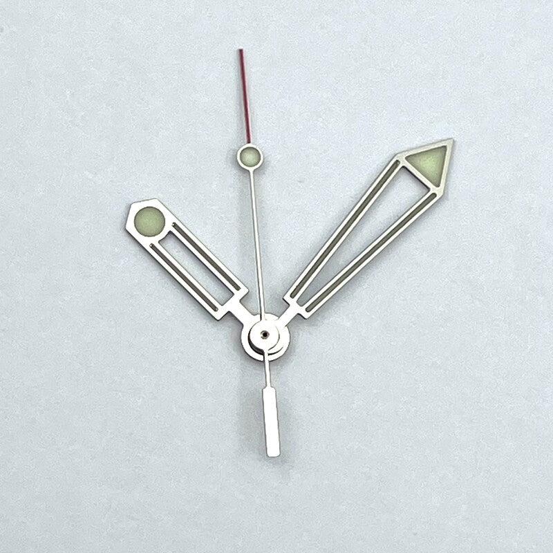 Green Luminous Watch Hands Set For NH35 Movement P2-1-C