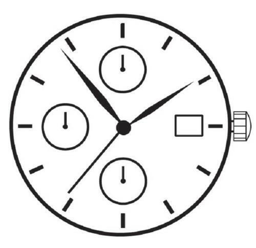 Hattori Epson TMI YM62 YM62A Watch Quartz Movement Japan Made