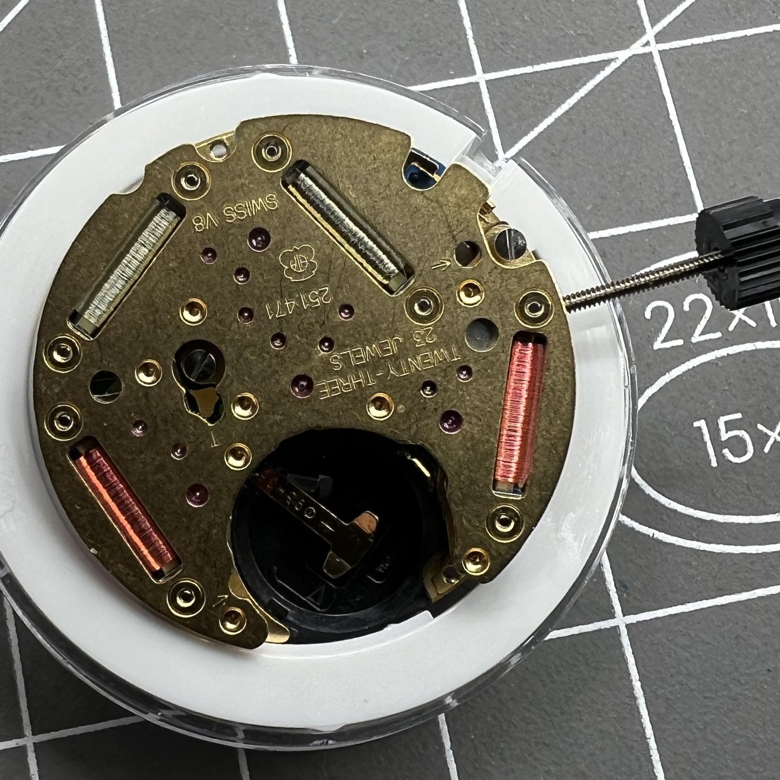 Swiss Made ETA251.471 Multifunctional Quartz Movement