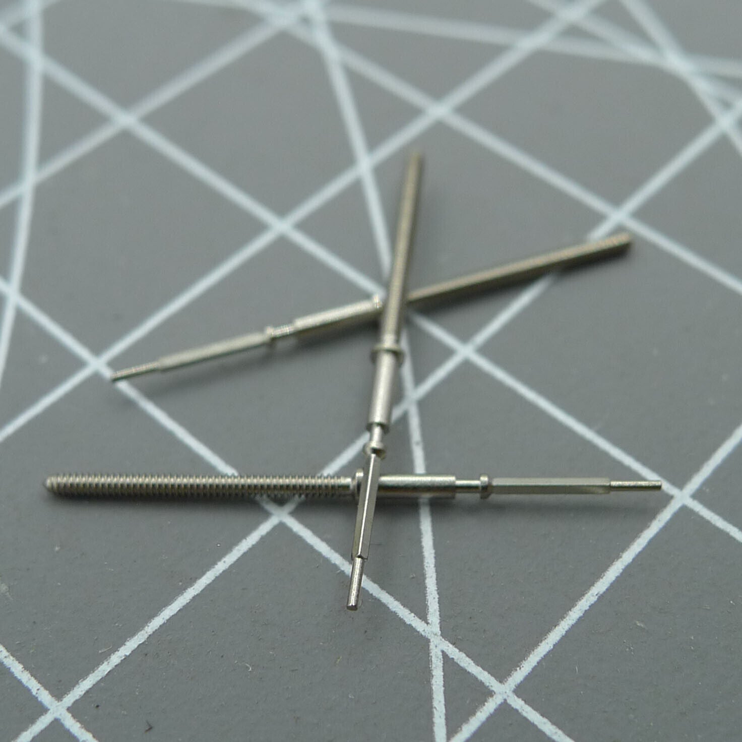 3 PIECES Watch Winding Stems for Swiss Ronda Z50 Z60 Movement