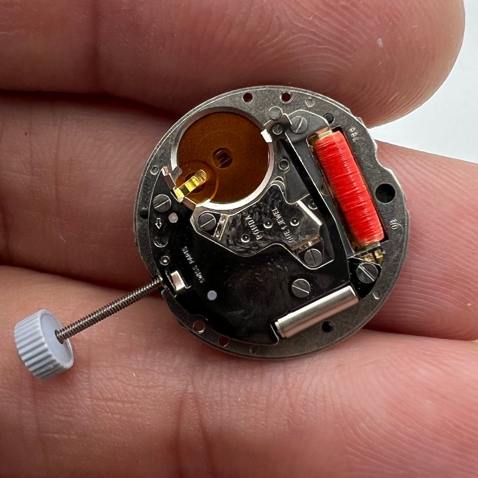 Ronda 788 Quartz Watch Movement Date At 6 Swiss Parts 3 Hands Moon Phase