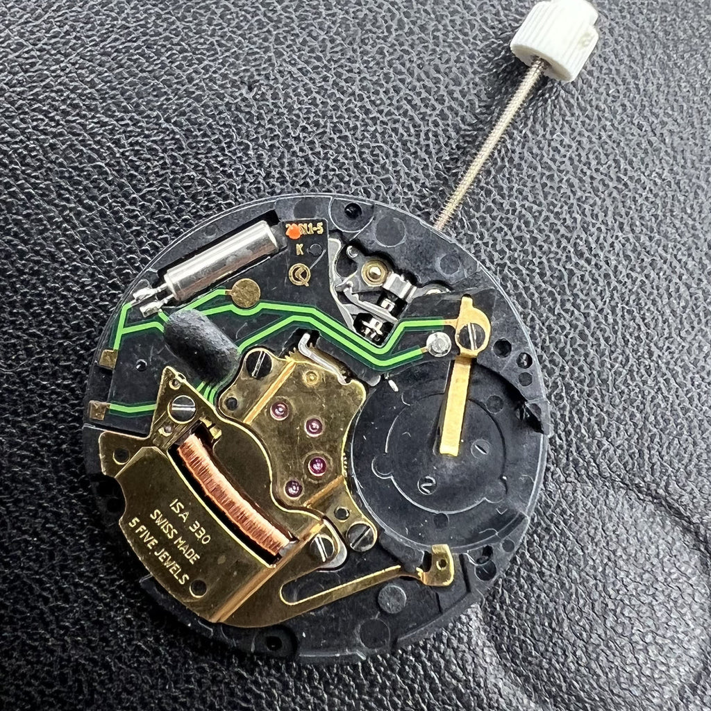 ISA 330 Movement Date At 6 Quartz Movement Original