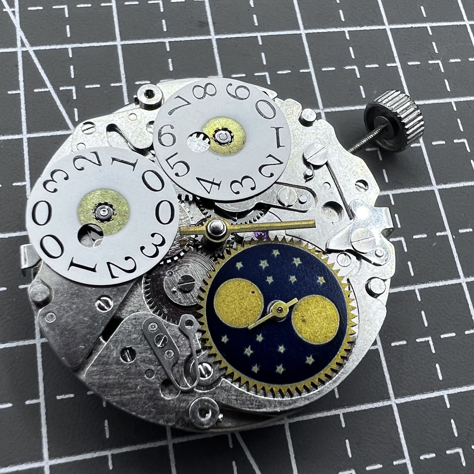 Seagull ST2528 Multifunctional Mechanical Movement Small Second At 9