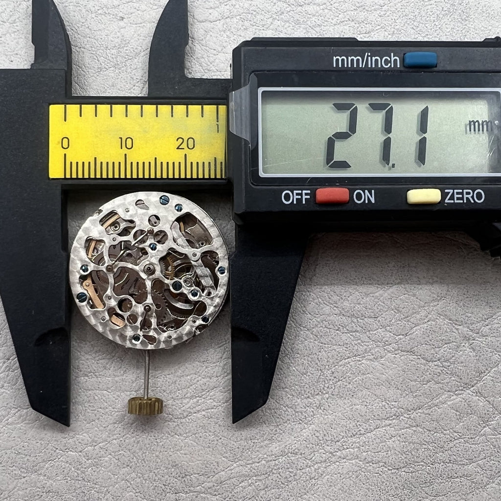 Hangzhou 2189 Silver Hollow Automatic Mechanical Movement