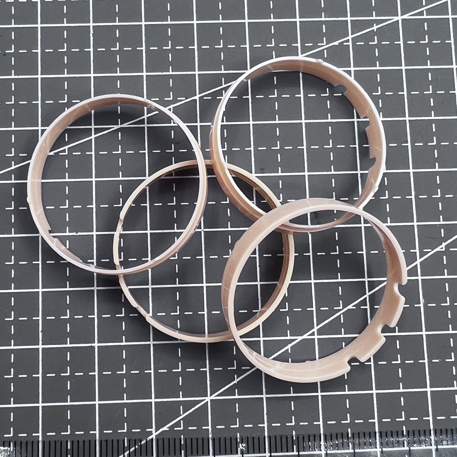 5 PIECES Watch Case Mount Spacer Ring Fixing Ring for ETA G10.211 Movement