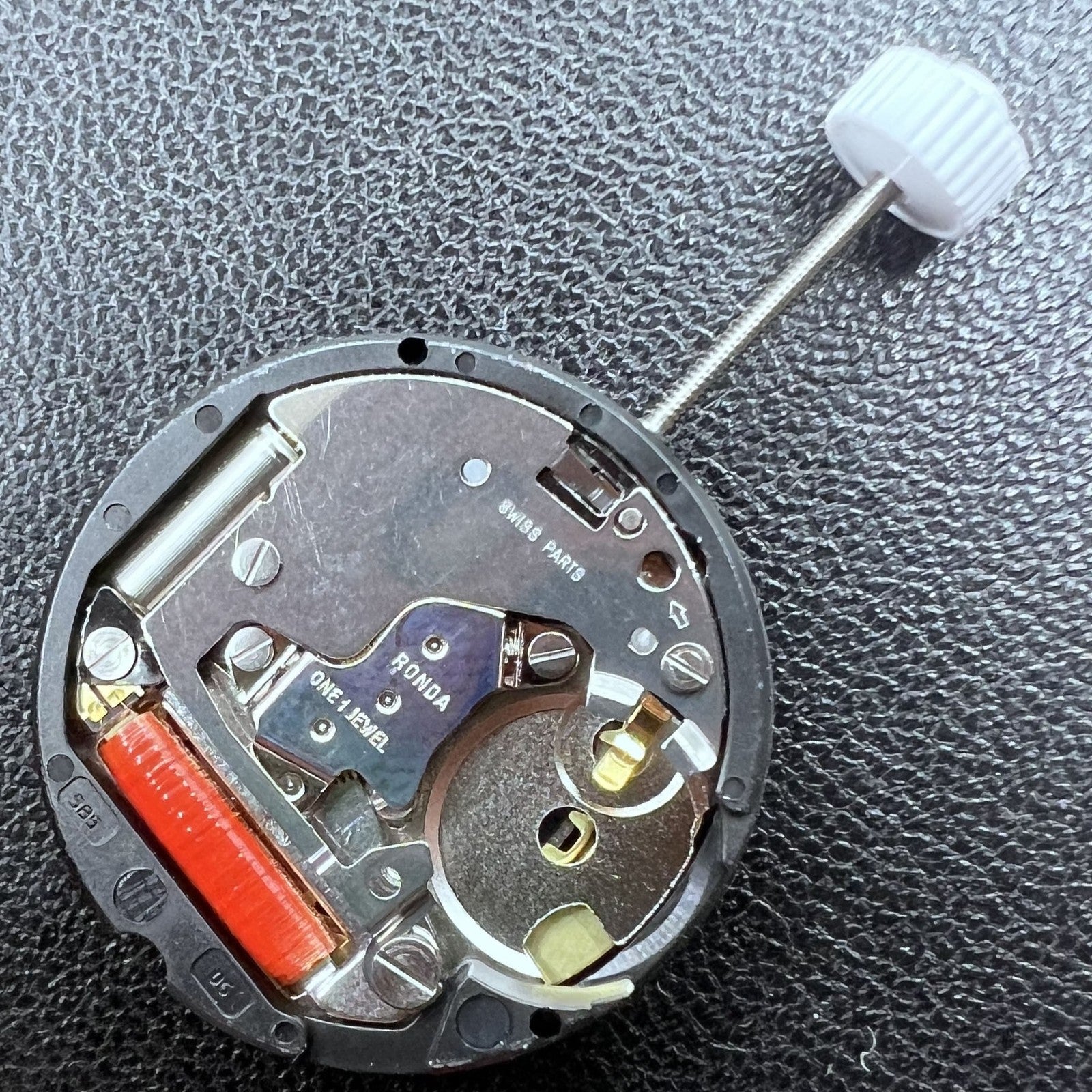Swiss Ronda 585 Quartz Watch Movement Normal Height Date At 6
