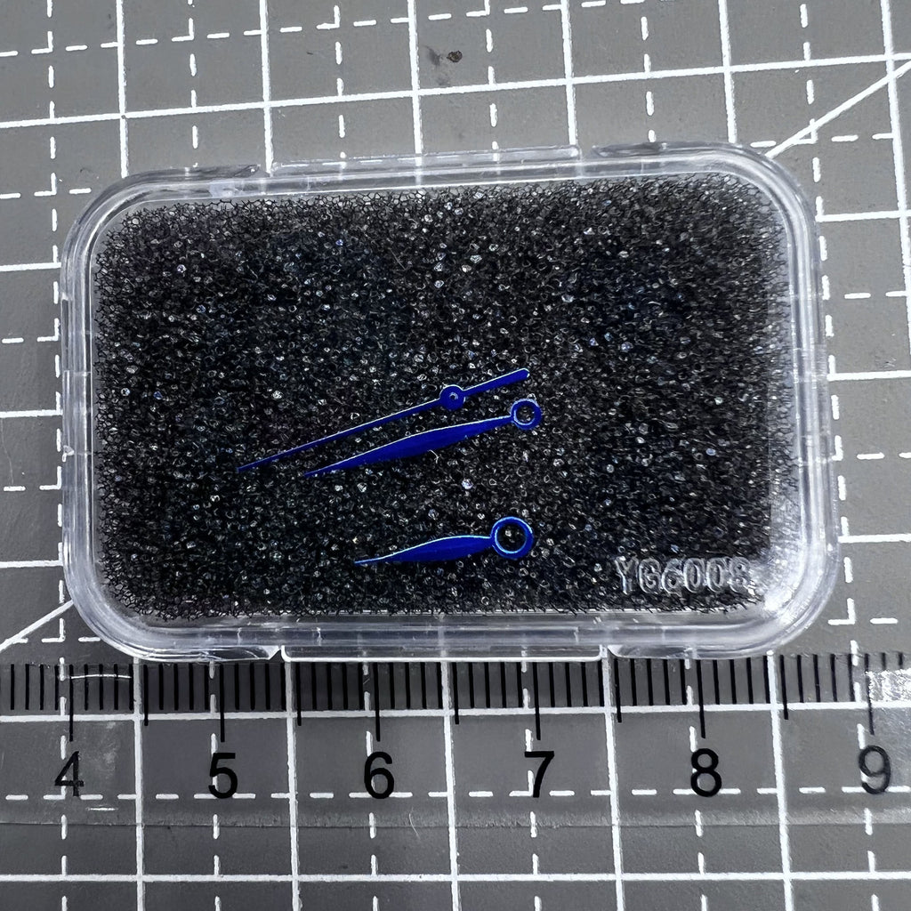 Blue 3 Hands Hour/Minute/Second Hand Men Hands Set for Miyota 9015 Movement