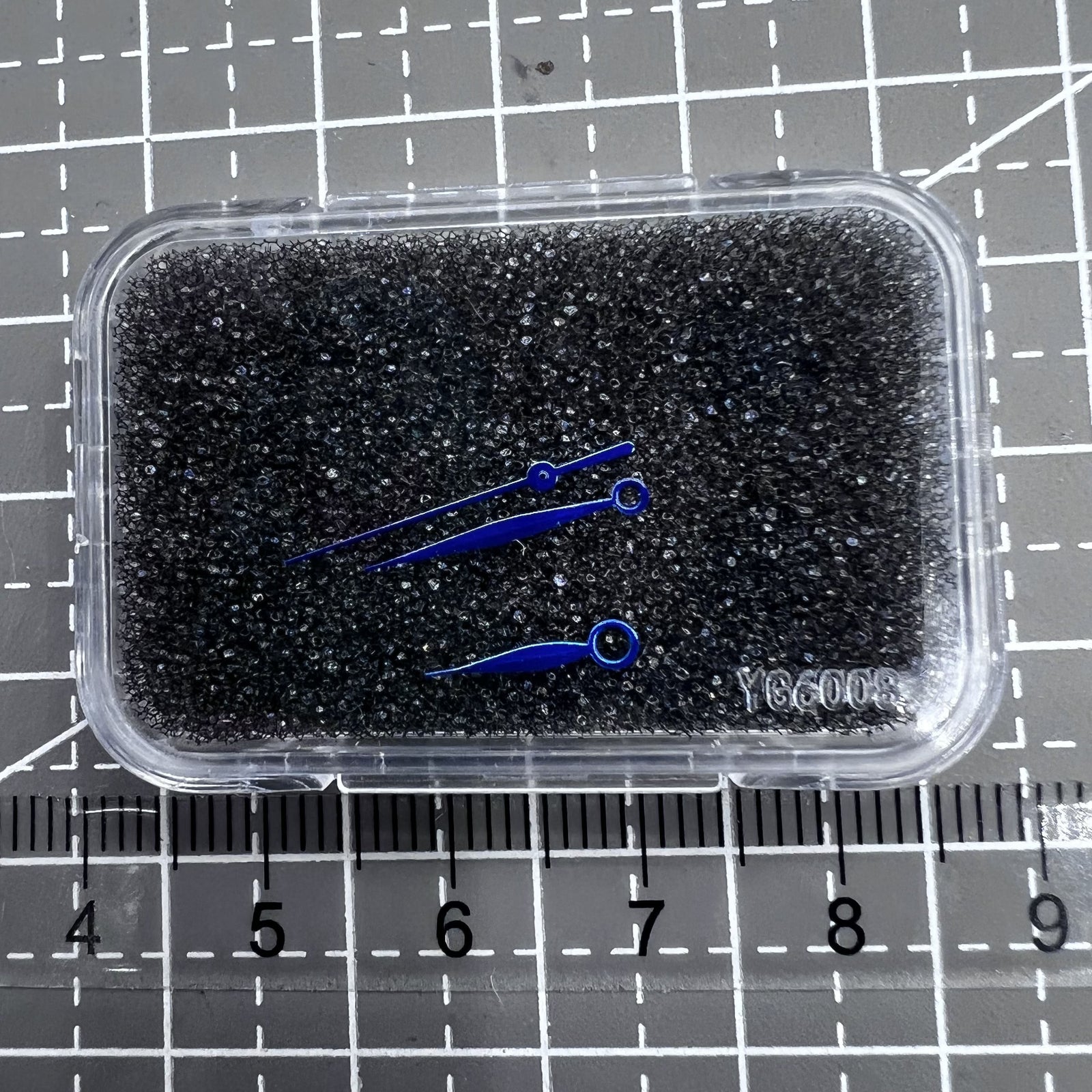 Blue 3 Hands Hour/Minute/Second Hand Men Hands Set for Miyota 9015 Movement