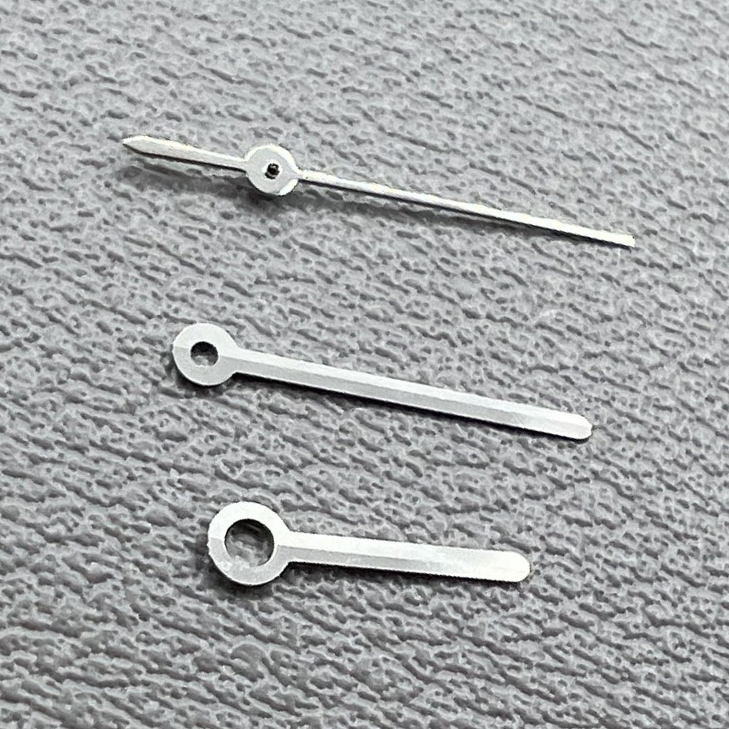 2 Sets/Pack 10mm Silver Trim Hands for Miyota 2315 2035 2036 2115 2305 Movement