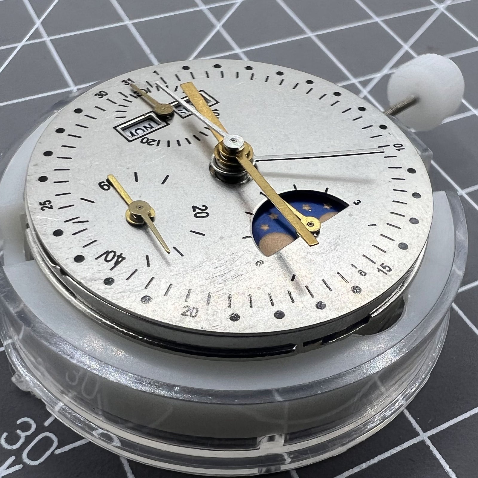 7750 7751 Automatic Mechanical Movement Small Second@9 Moon Phase@6