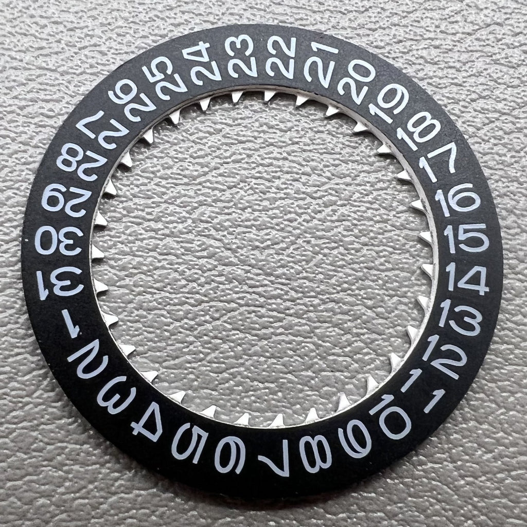 2 PIECES Black Date Disk Wheel Date Wheel Fit for Movement NH35 NH36 Date@3