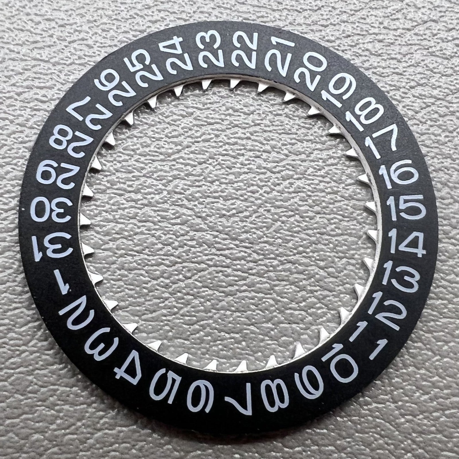 2 PIECES Black Date Disk Wheel Date Wheel Fit for Movement NH35 NH36 Date@3