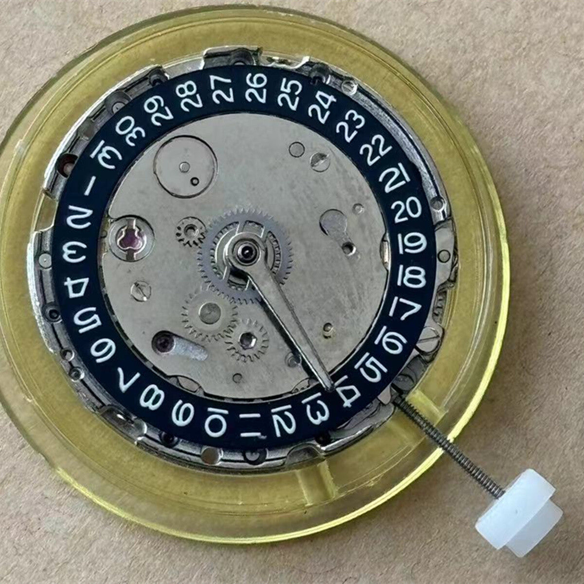 Mingzhu 2813 Automatic Mechanical Movement Single Calendar At 3 Black Disk GMT
