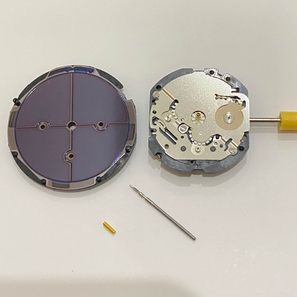 Hattori Epson TMI VS3J VS3JA Watch Quartz Movement Solar Power Japan Made
