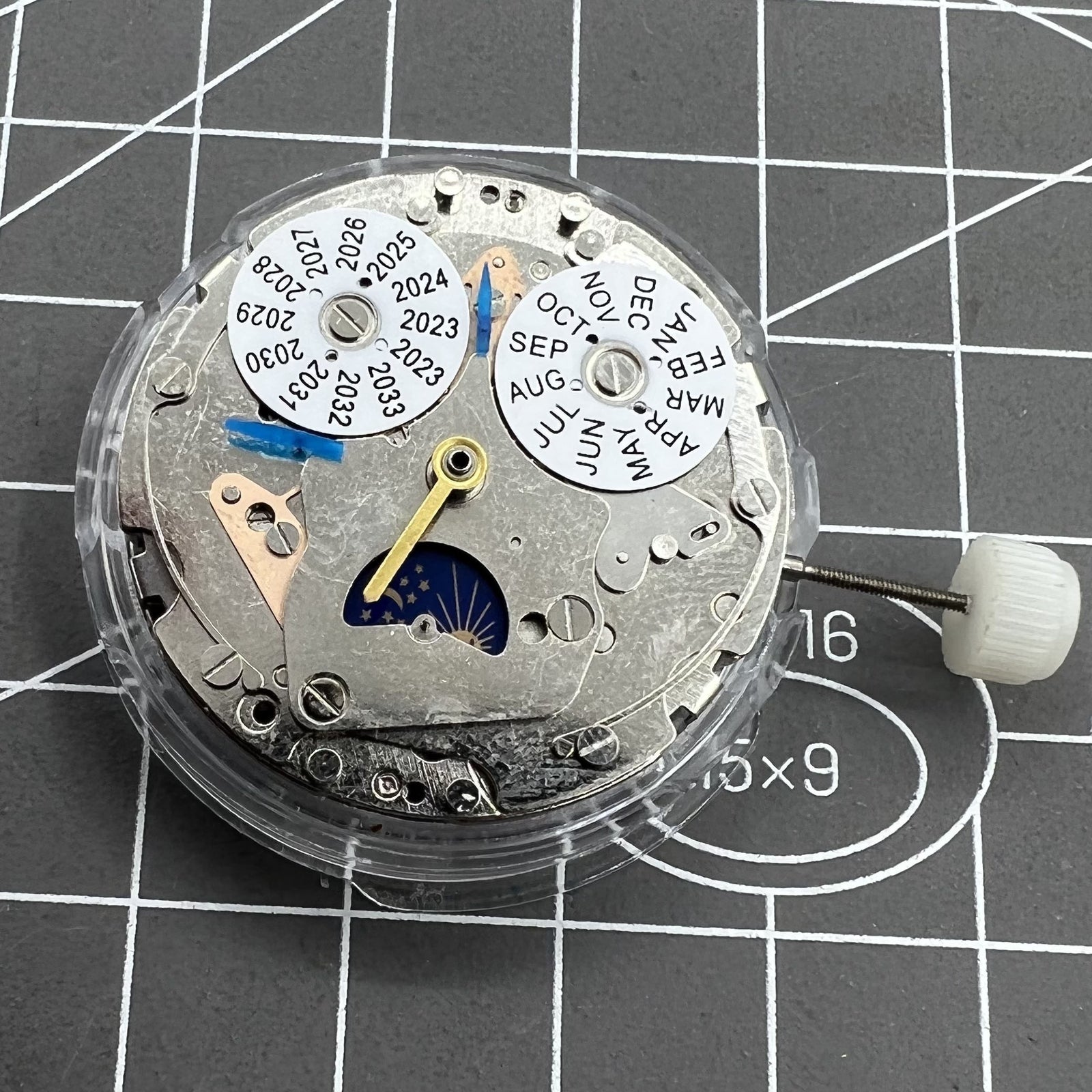 Shanghai Multifunctional 7751 Moon Phase Automatic Mechanical Movement