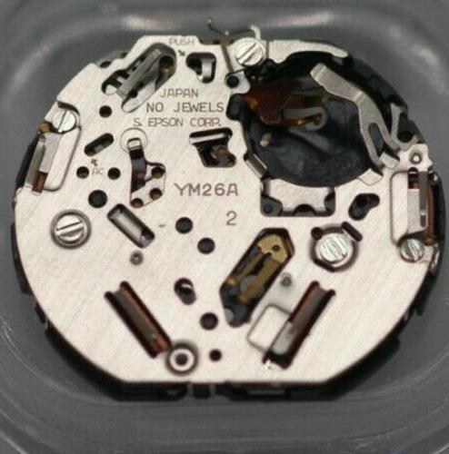 Hattori Epson TMI YM26 YM26A Watch Quartz Movement Japan Made
