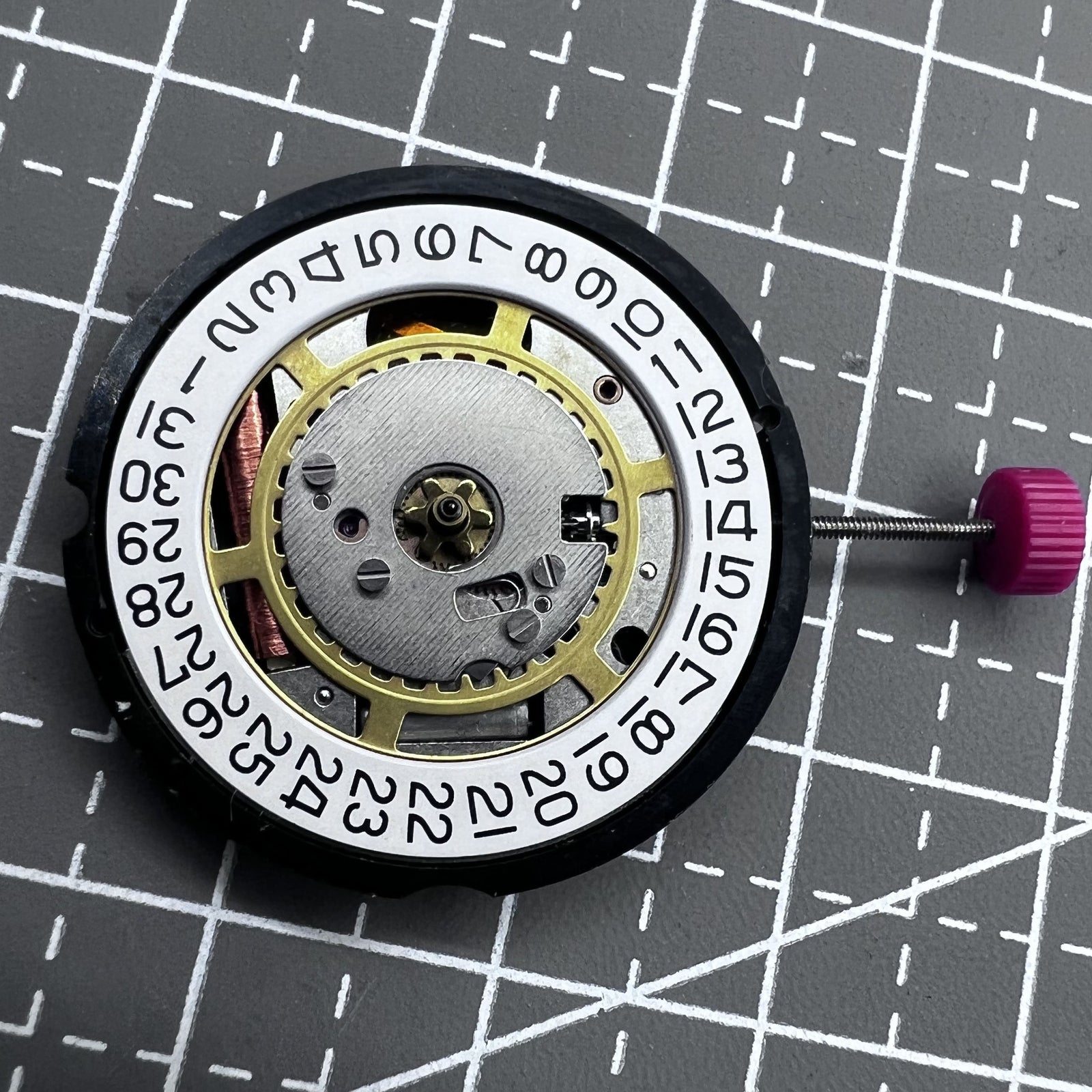 Swiss Ronda 315 Date At 3 Quartz Movement Single Calendar