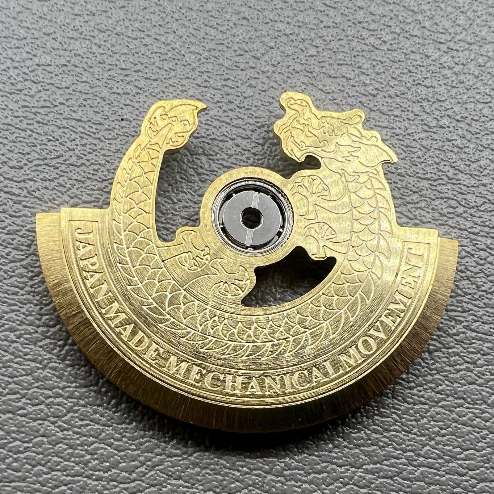 Golden Dragon Carved Rotor Oscillating Weight for NH35 NH36 Movement