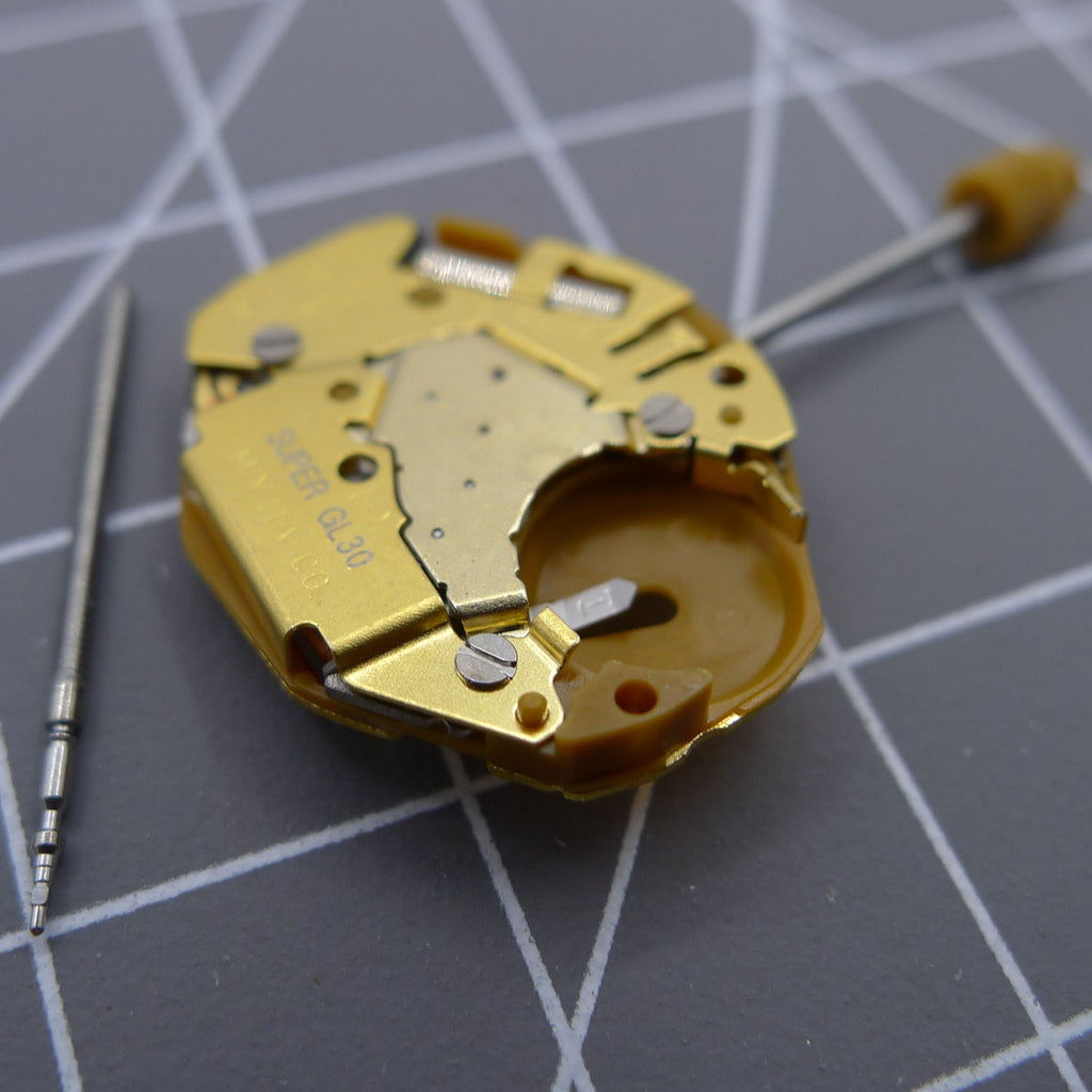 Japan Made Miyota GL30 Quartz Movement Japan Made 3 Hands Golden