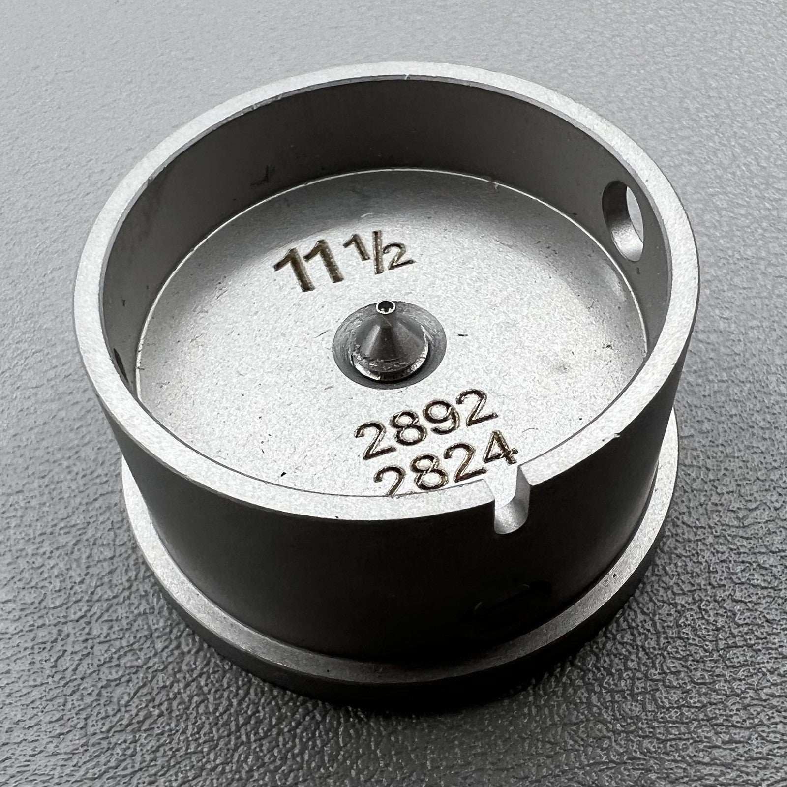 Size 11-1/2 Ligne (For Eta 2892/2824) Movement Holder With Center Screw