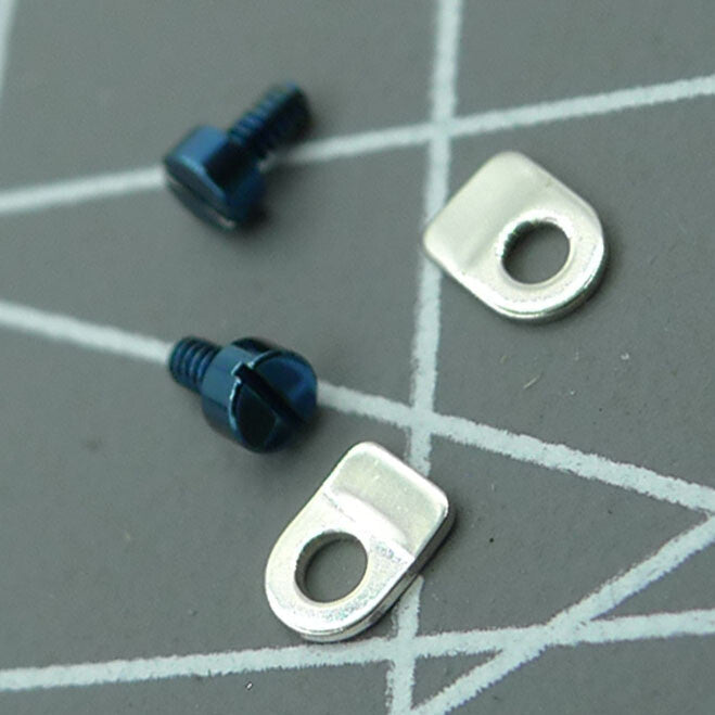 2x Screws +2x Clamps Casing Clamp+Screws Fit for Seagull ST3600 ETA6497 Movement