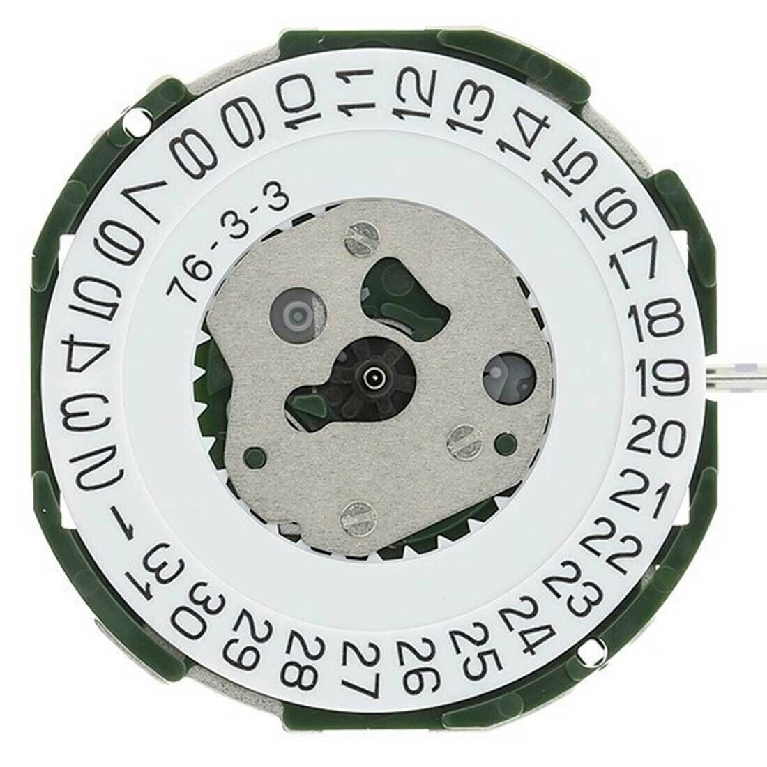 Miyota 2115 Japan Quartz Movement Date at 3