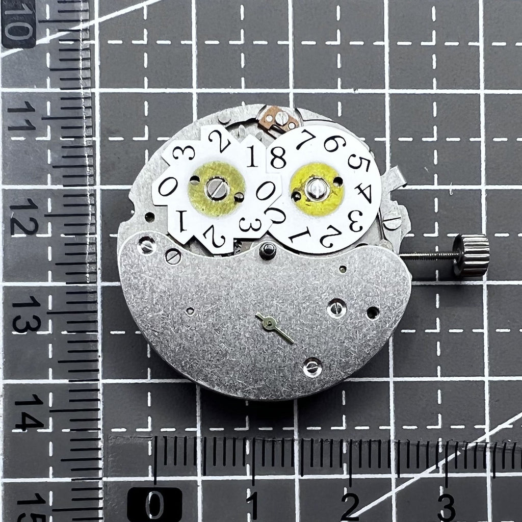 Tianjin T17 Mechanical Movement Big Date At 12 Super Thin 2 Hands Small Second