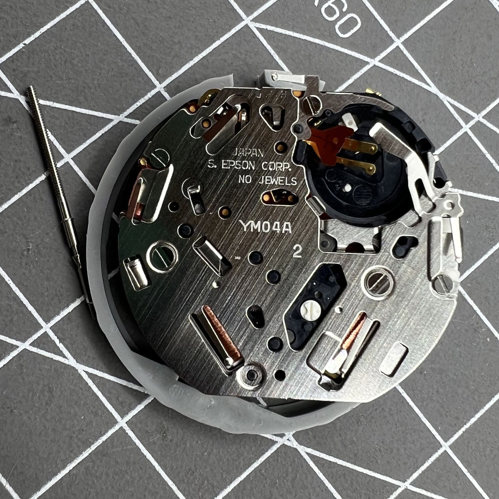 Epson YM04A Date At 12 Quartz Movement Big Date Movement