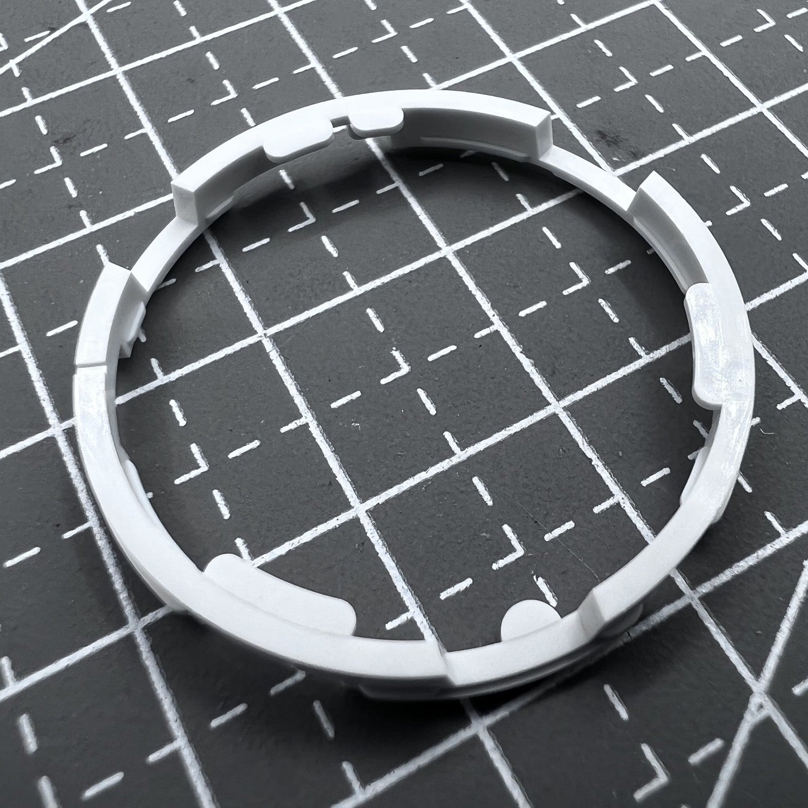 5 PIECES Plastic Watch Case Spacer Ring Fixing Ring for Movement Miyota 8215