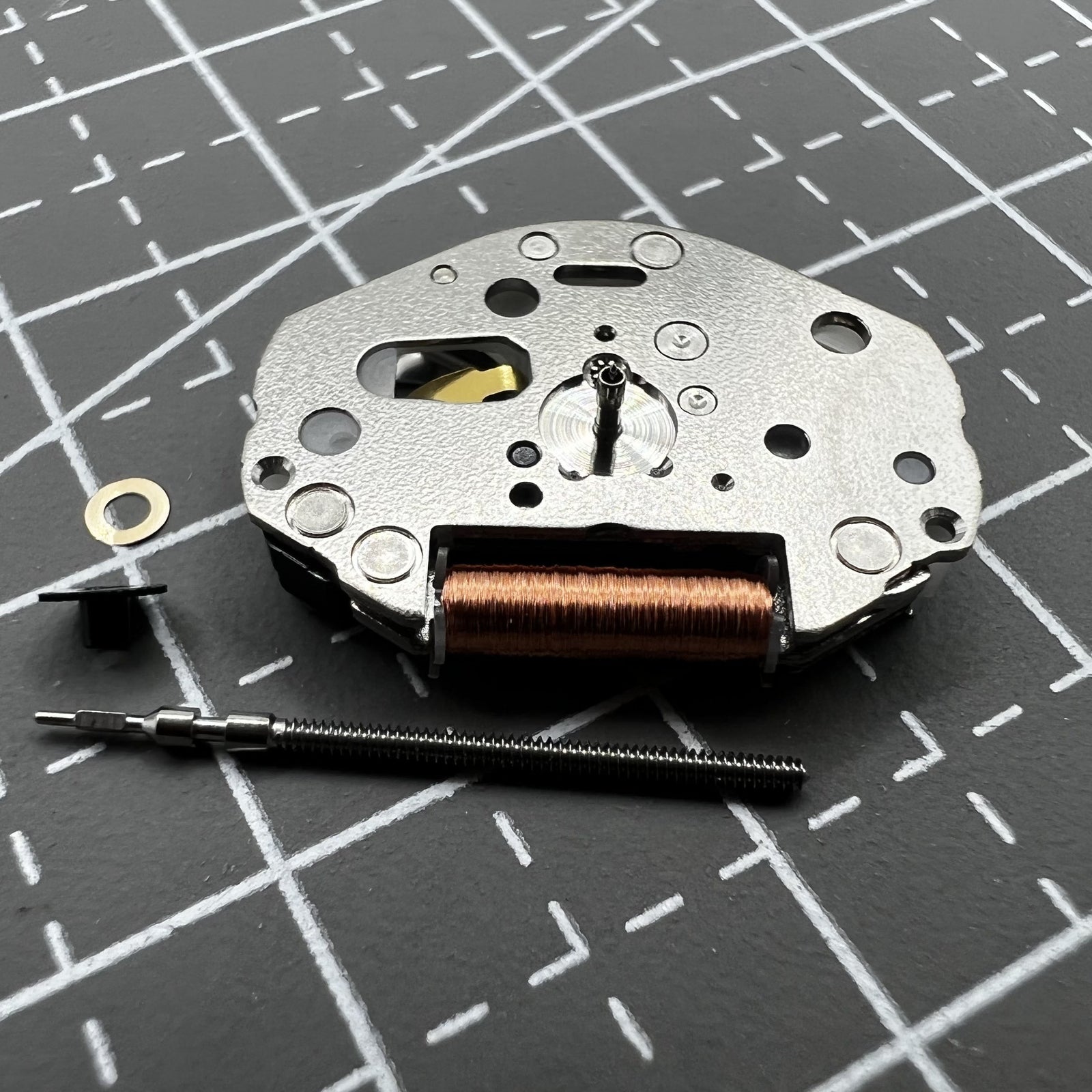 2 PIECES Japan Miyota 2036 Quartz Movement with Watch Stem HCP