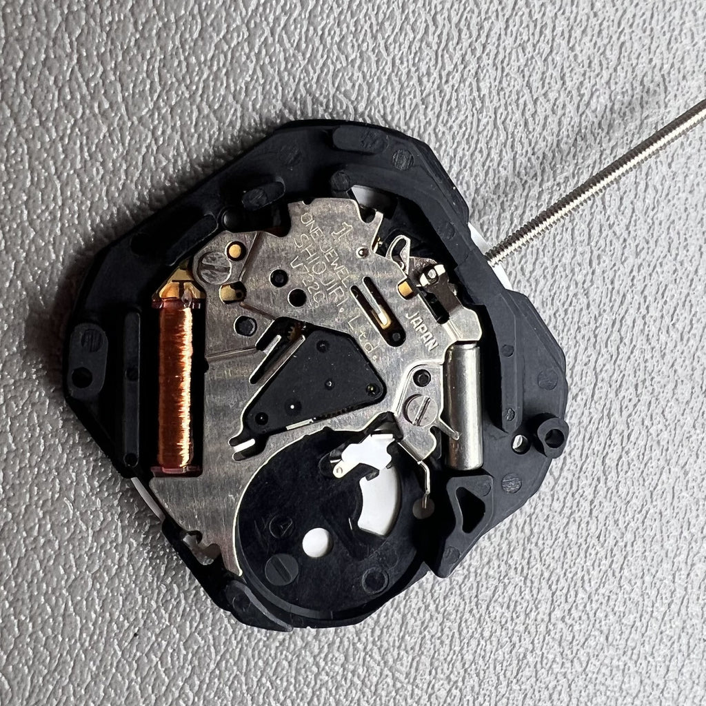 Japan V722C Quartz Movement 3 Hands Single Calendar Date@6