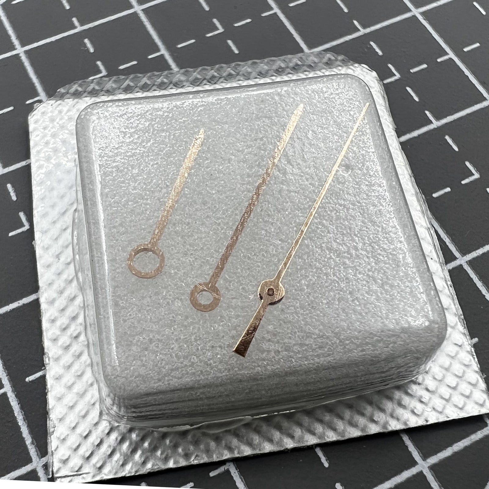 14.5mm 3 Hands Rose Gold Watch Hands Set for Movement ETA 2892