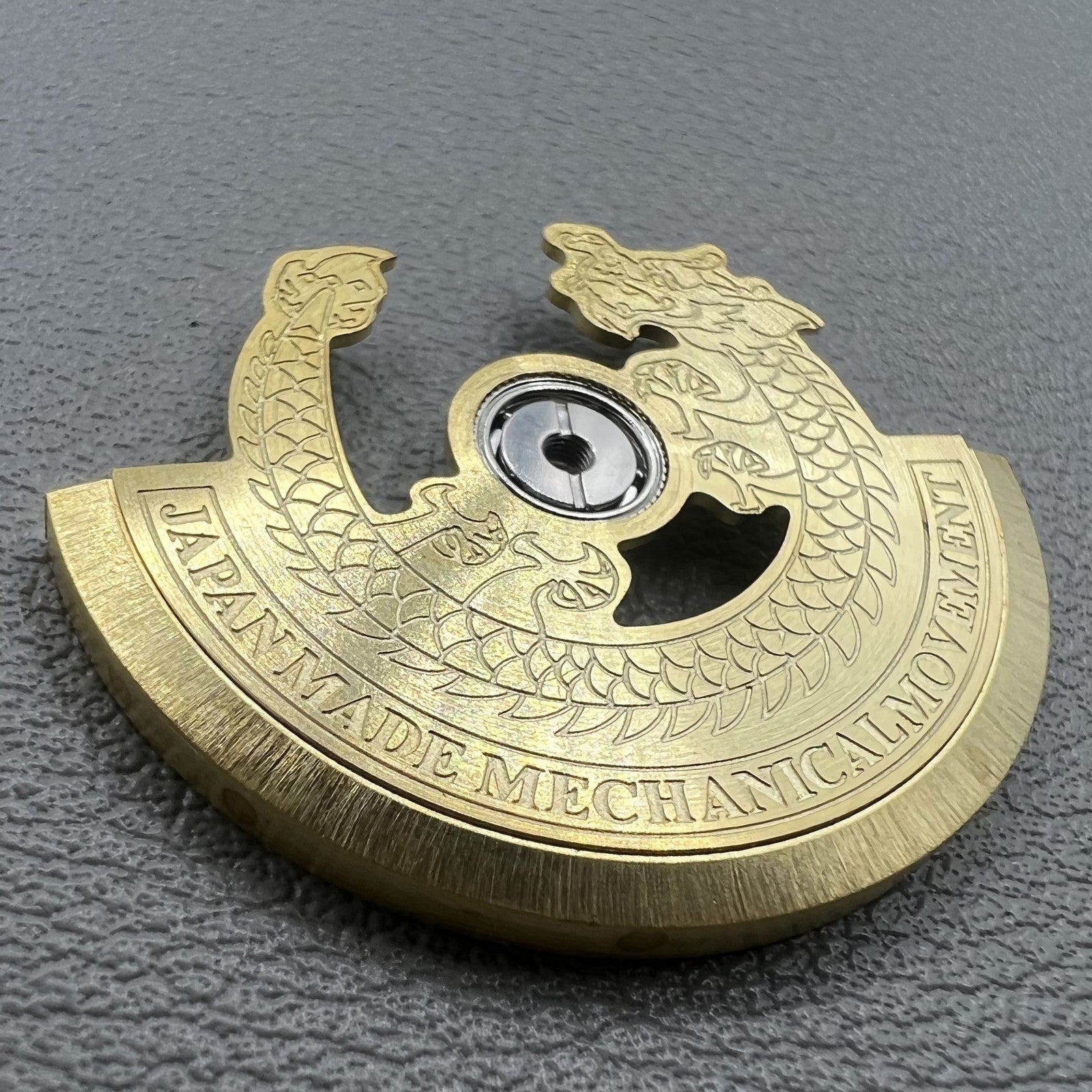 Golden Dragon Carved Rotor Oscillating Weight for NH35 NH36 Movement