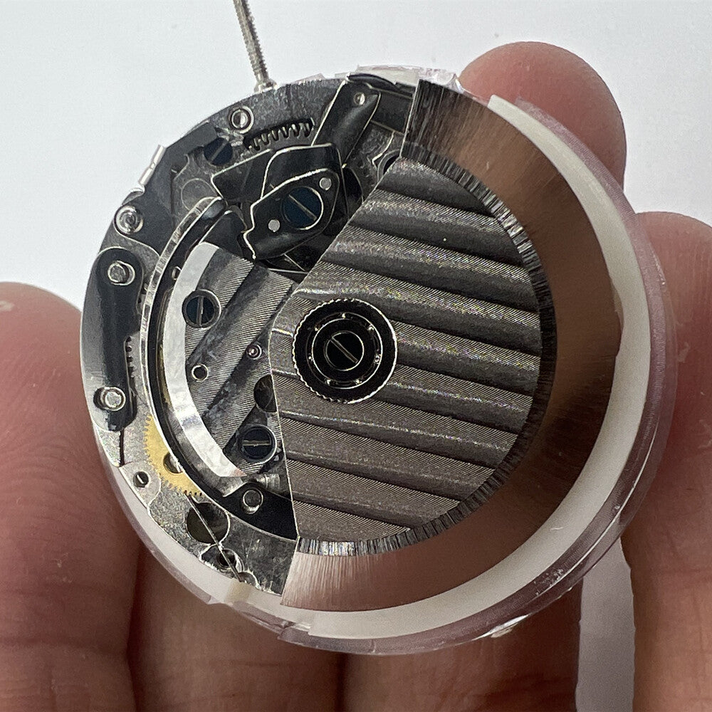New China SHANGHAI 7750 Automatic Mechanical Movement Day Date Small Second@9