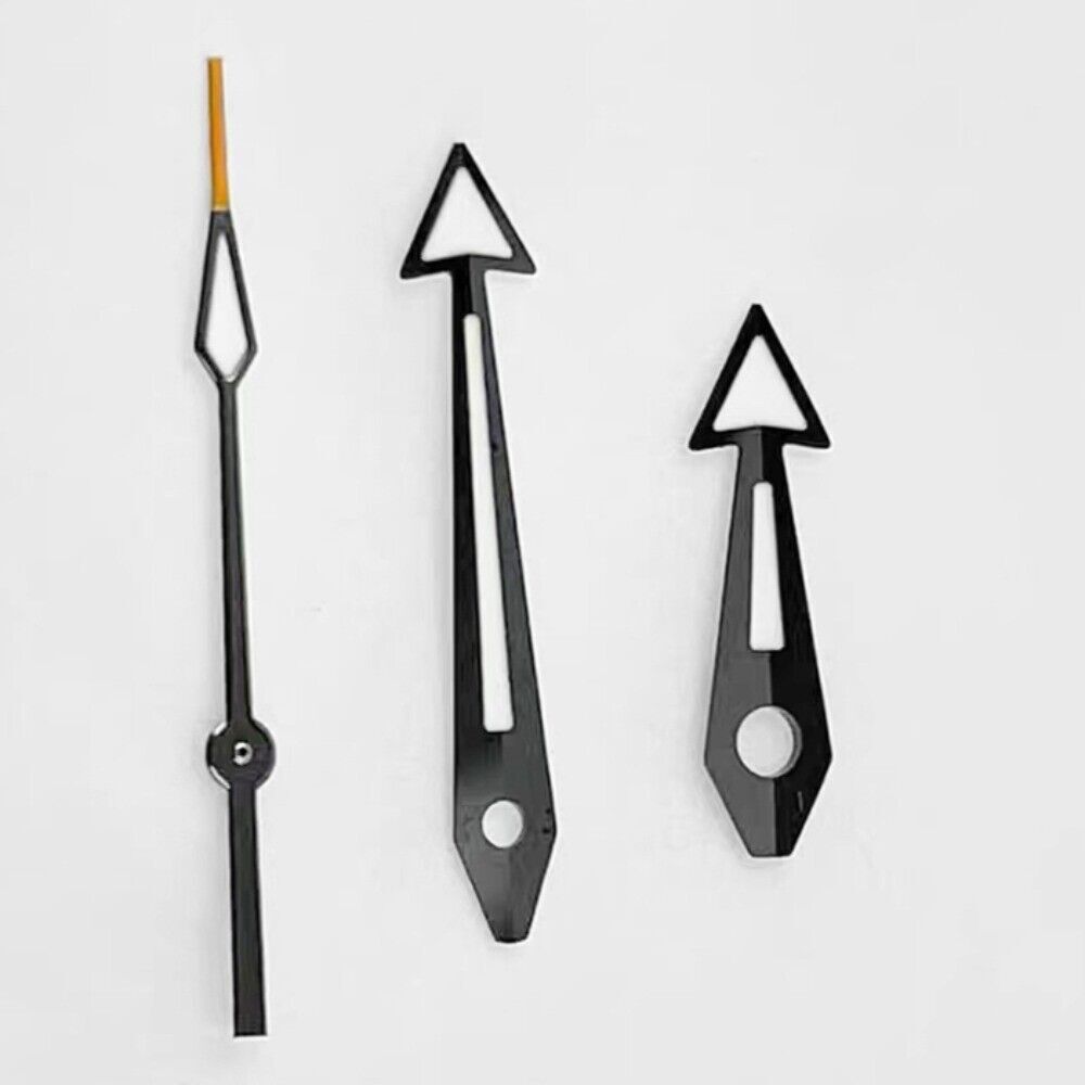 Green Luminous Black Trim Arrow Shape Hands Set for Movement 8200 /8215 /8200