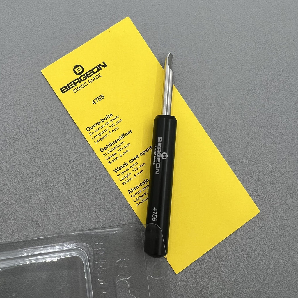 Swiss Bergeon 4755 Pry Type Watch Case Opener Swiss Tool
