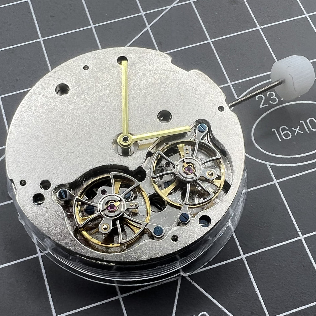 SHANGHAI Automatic Mechanical Movement Double Bare Balance Wheel At 6