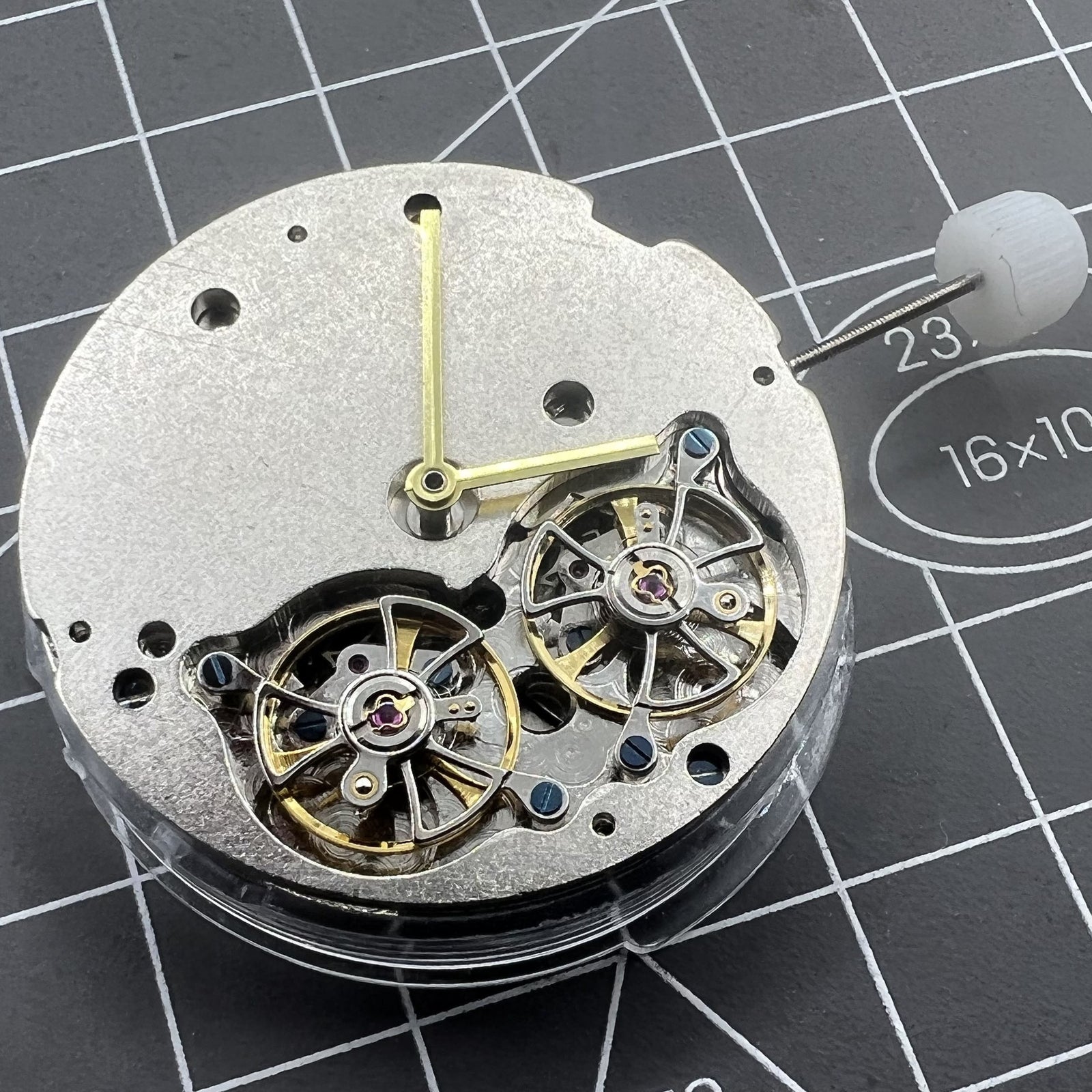 SHANGHAI Automatic Mechanical Movement Double Bare Balance Wheel At 6