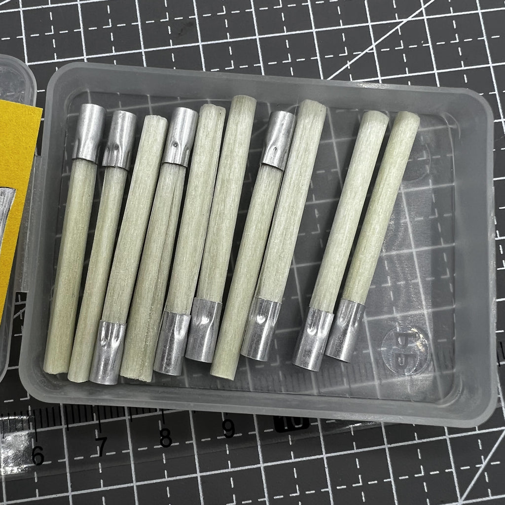 Swiss Bergeon 2834-S Glass Fibre Scratch Brush Refills Pack of 10 PIECES