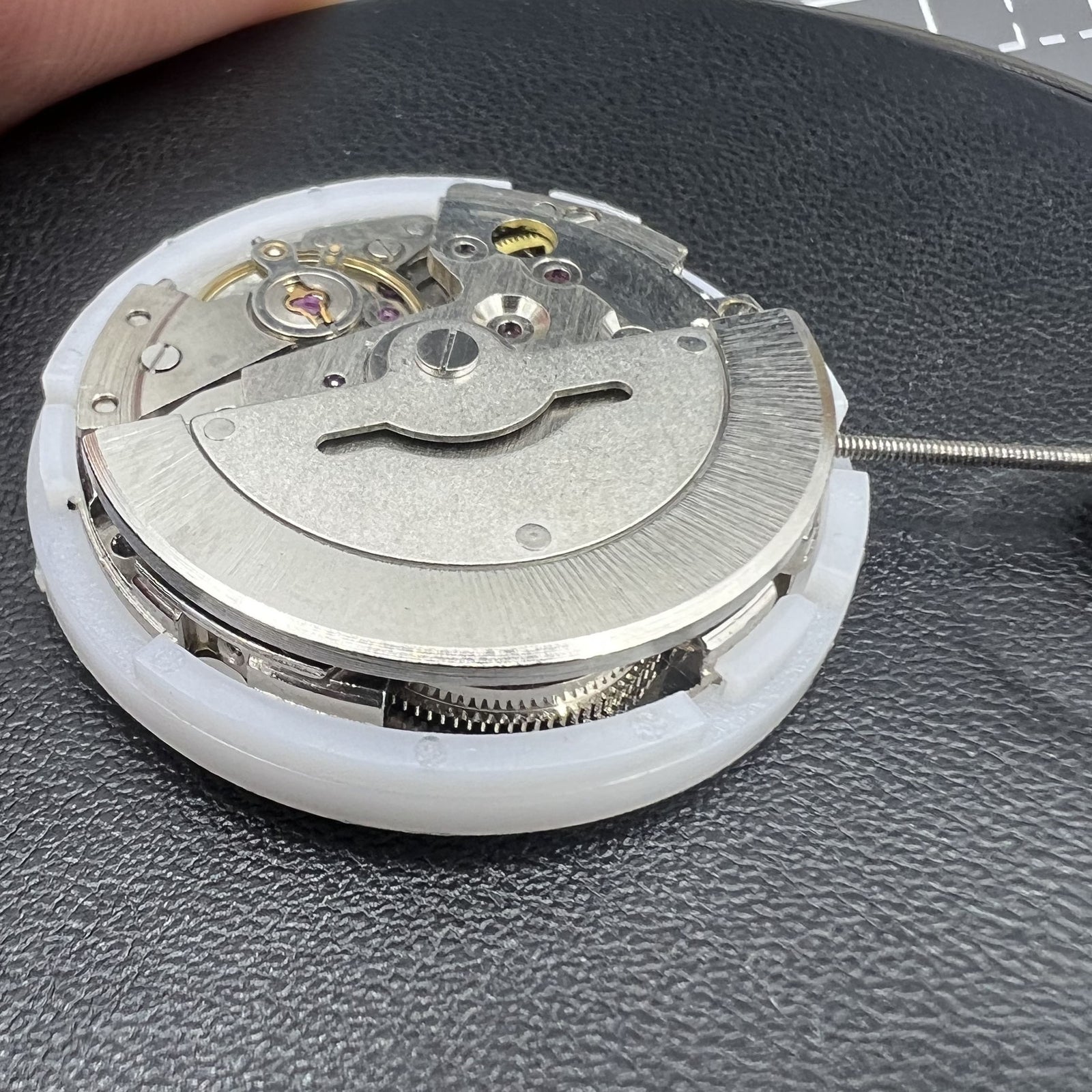 MINGZHU 2813 8205 Silver Date Day Automatic Mechanical Movement