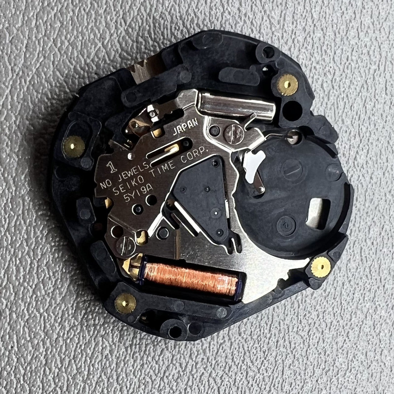Original Japan Seiko 5Y19A Quartz Movement Replacement