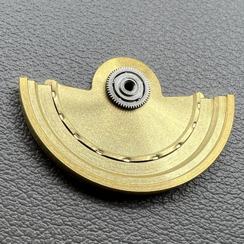 Golden Sea Wave Carved Rotor Oscillating Weight for NH35 NH36 Movement