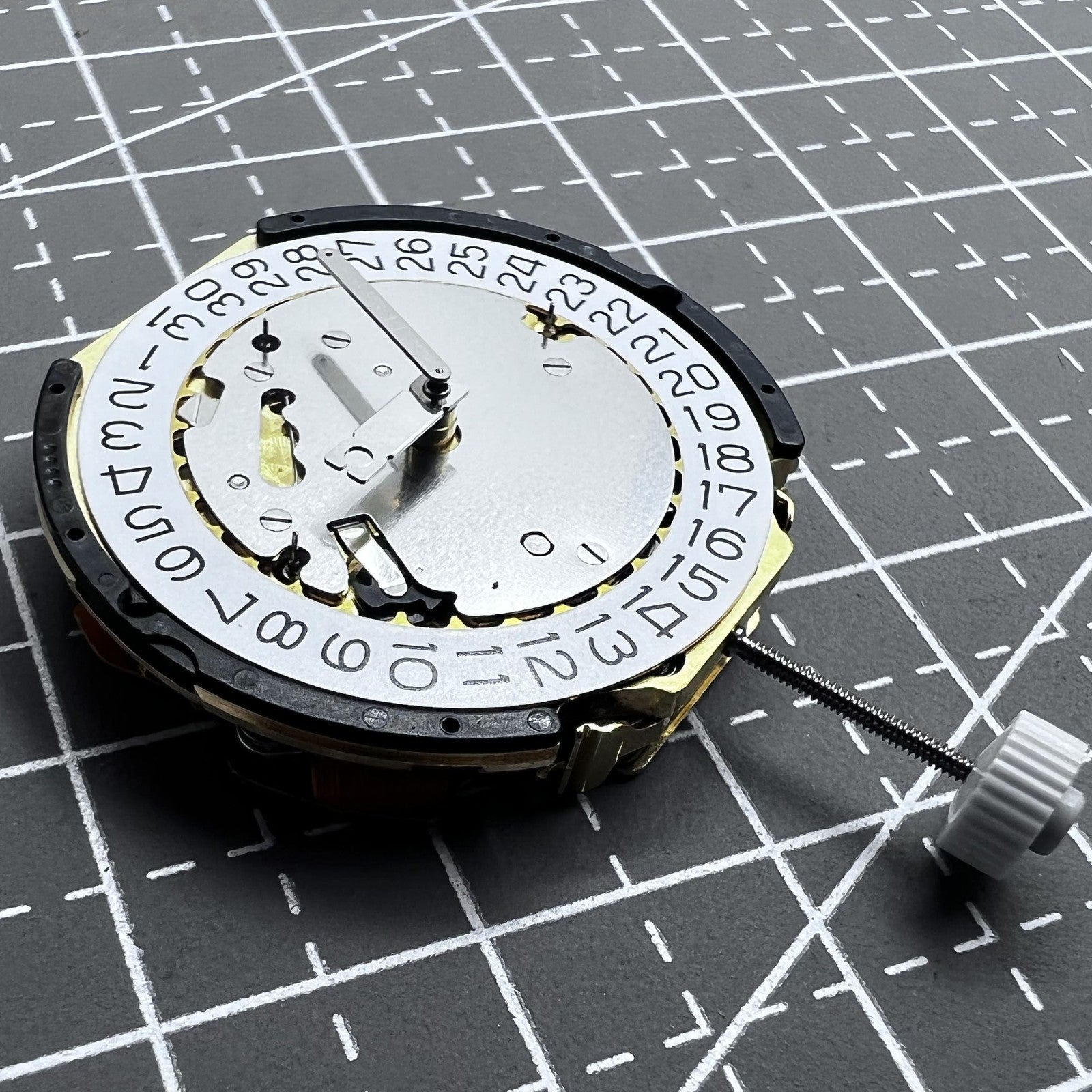 Swiss Ronda 3540.D Quartz Movement Multifunctional 6 Hands