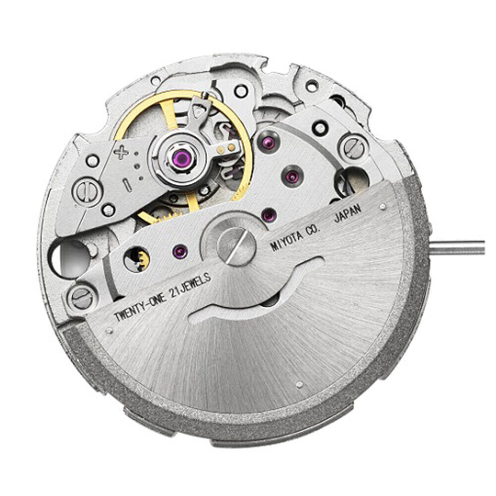 Miyota / Citizen 8205 Silver Plated Japan Automatic Mechanical Movement