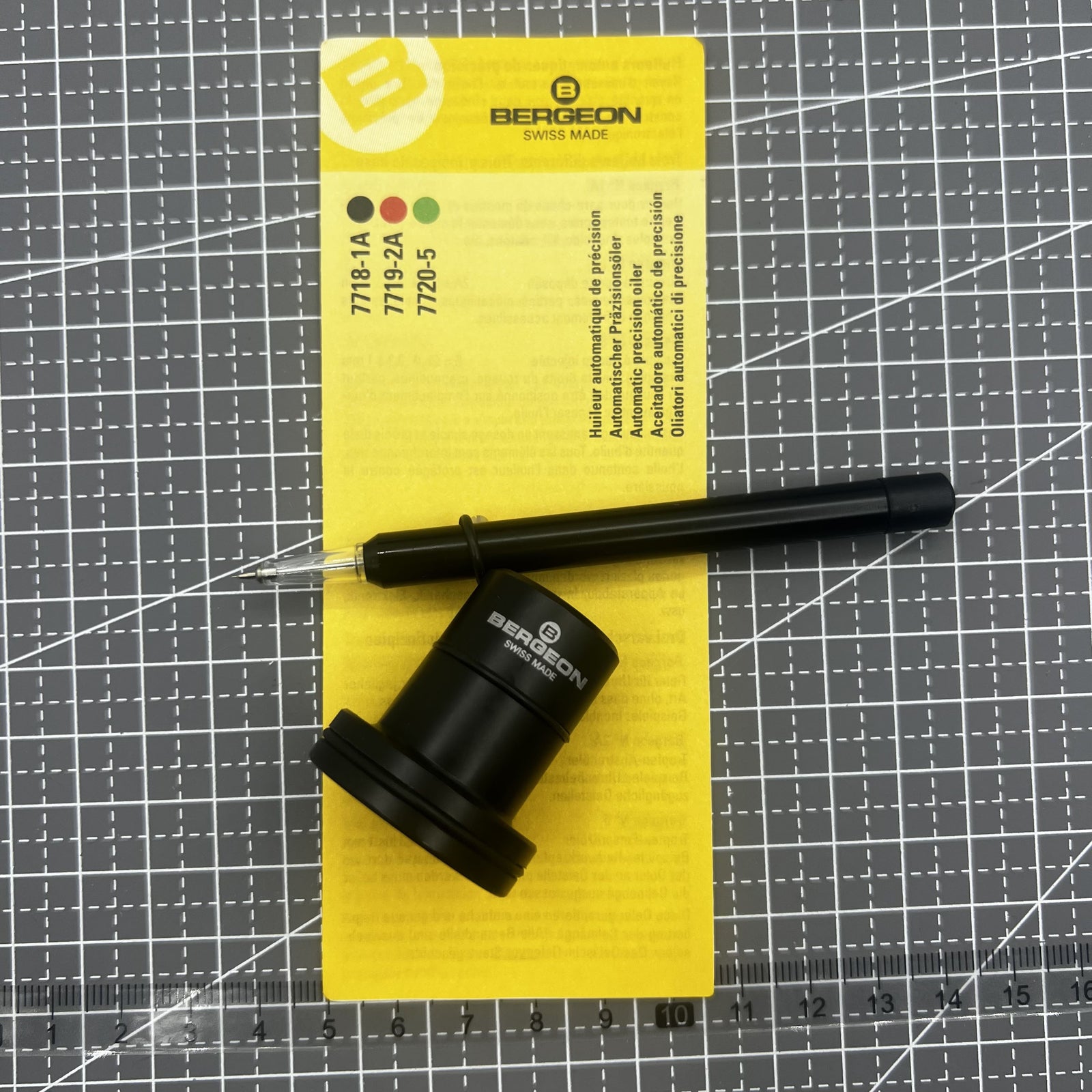 Swiss Tool Bergeon 7718-1A Automatic Watch and Clock Oiler