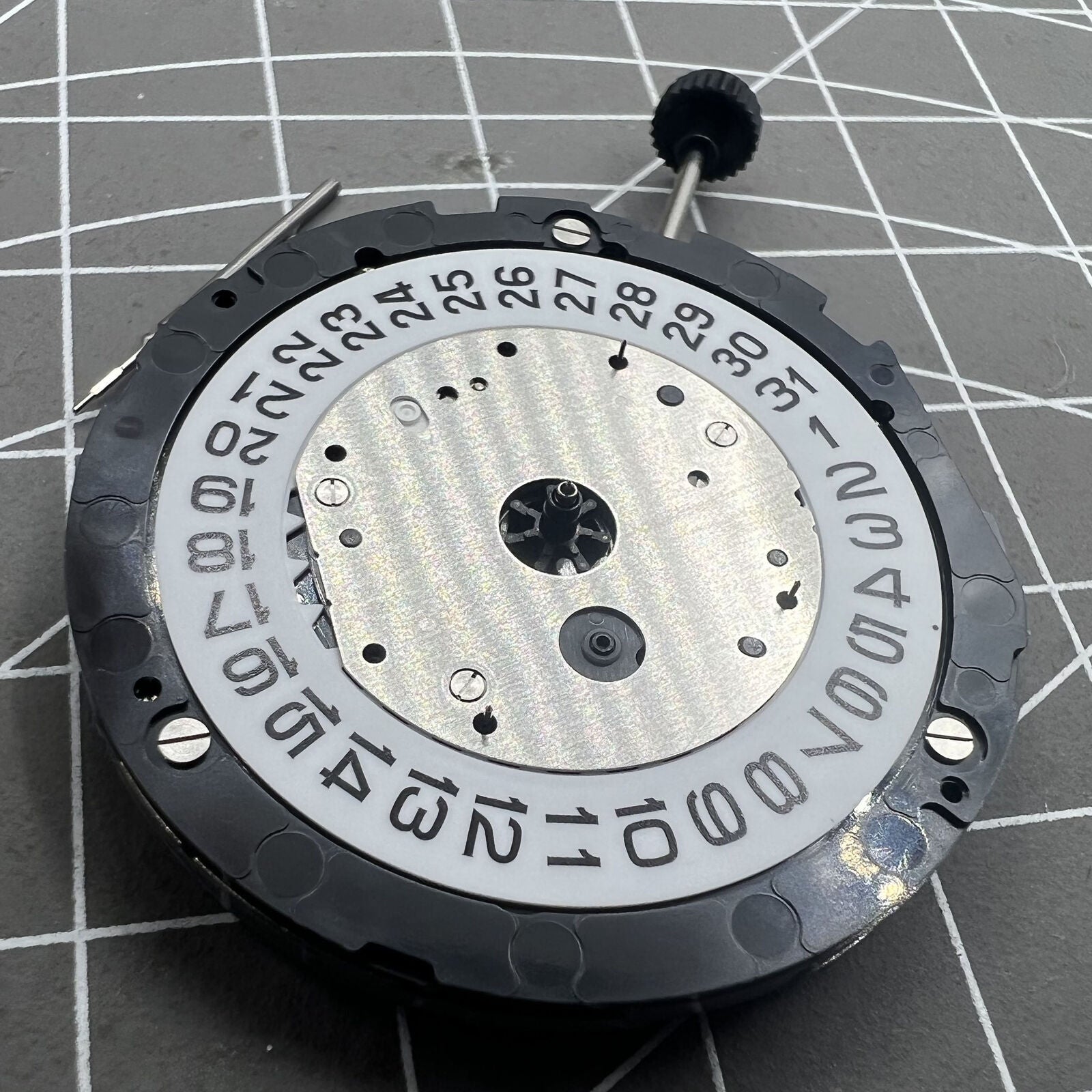 Miyota 6S20 Quartz Movement Date At 3, 3 Hands, Small Second @3@6@9