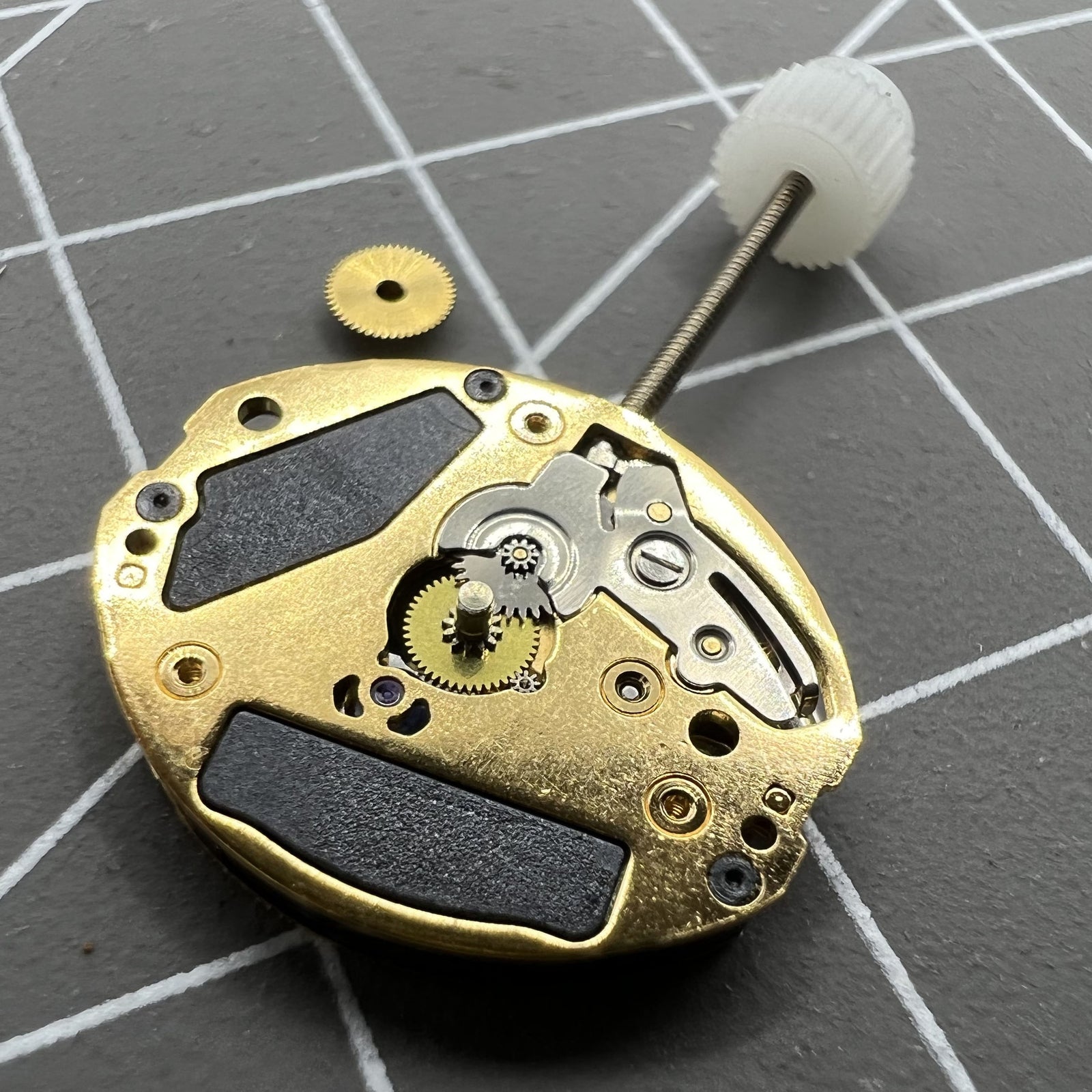 ETA 901.001 Watch Quartz 2 Hands Swiss Movement